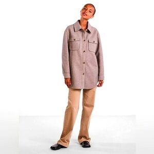 NWT PIECES Shacket Women 